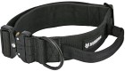 Hundra Tactical Dog Collar With Handle Black