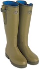 Le Chameau W's Vierzonord Neoprene Lined Boot Green