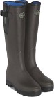 Le Chameau W's Vierzonord Neoprene Lined Boot Brown