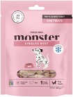 Monster Dog Treats Freeze Dried Beef pakastekuivattuja makupaloja nauta 45 g