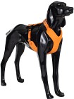 PAIKKA Visibility Harness koiran valjaat, M-L, oranssi