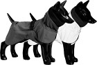 PAIKKA Visibility Raincoat koiran sadetakki, 30 cm, harmaa