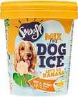 Smoofl Dog Ice Mix koiran jäätelö,160 g, banaani