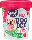 Smoofl Dog Ice Mix koiran jäätelö,160 g, mansikka